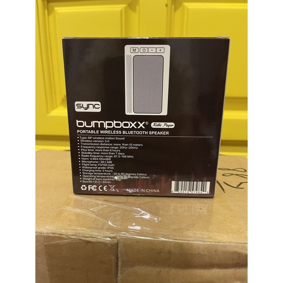 Bumpboxx Jackie Robinson Clear Retro Pager Portable Wireless Bluetooth Speaker - Picture 2 of 4